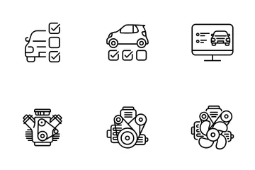 Auto Parts Icon Pack