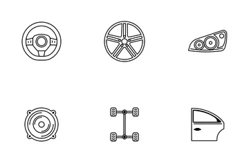Autopeças Pacote de Ícones