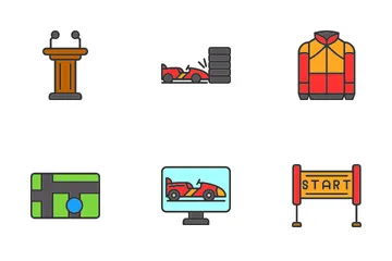 Auto Race Icon Pack