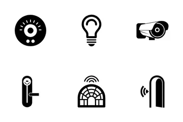 Automação residencial Pacote de Ícones