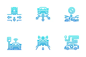 Automatic Car Icon Pack