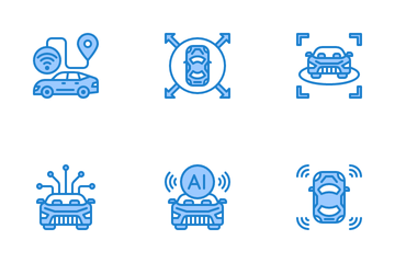 Automatic Car Icon Pack