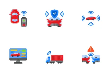 Automatic Car Icon Pack