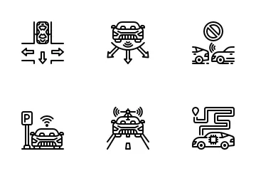 Automatic Car Icon Pack