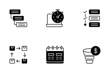 Automatisation des affaires Pack d'Icônes