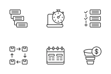 Automatisation des affaires Pack d'Icônes