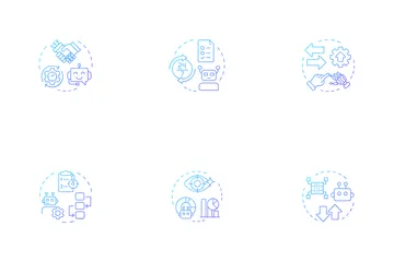 Automatisation des processus robotisés Pack d'Icônes