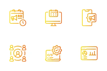 Automatisation du marketing Pack d'Icônes
