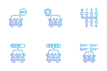 Automobilindustrie Symbolpack