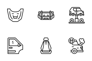 Automobilindustrie Symbolpack