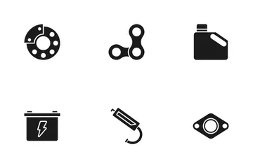 Automobile Parts Icon Pack