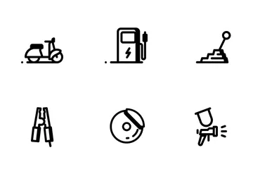 Automobile Services Icon Pack