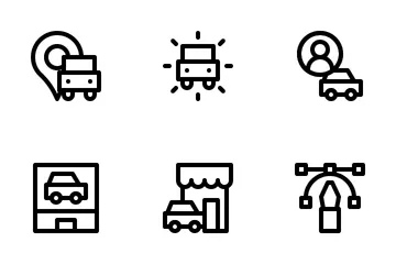 Automotive Car Icon Pack