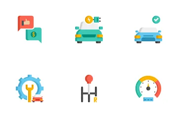 Automotive Dealership Icon Pack