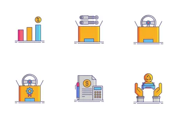 Automotive Dealership Icon Pack