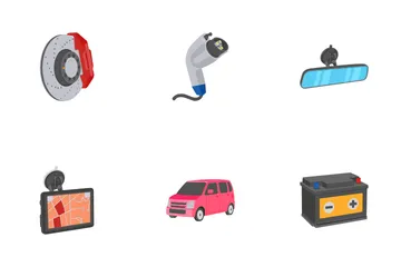 Automotive E Commerce Icon Pack