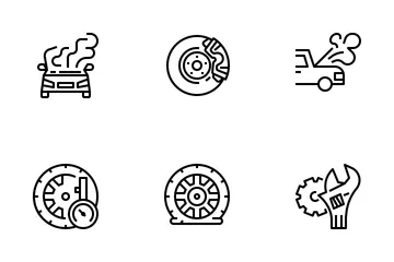Automotive Equipment & Services Icon Pack