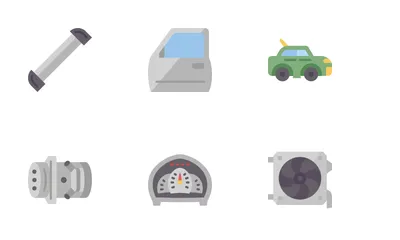 Automotive Spare Part 2 Icon Pack