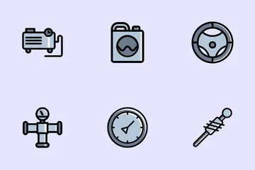 Automotive Store Icon Pack