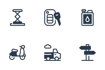Automotor Paquete de Iconos