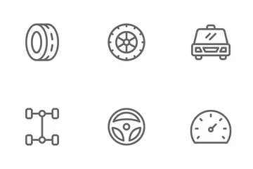 Automóvel Pacote de Ícones