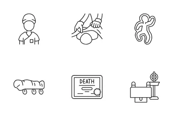 Autópsia Pacote de Ícones