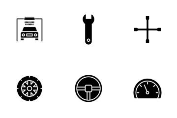 Autowerkstatt Symbolpack