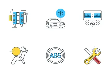 Autowerkstatt Symbolpack