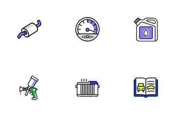 Autoservice Teil 3 Symbolpack