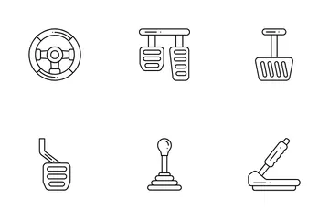 Autoteile Symbolpack