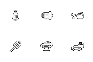 Autowerkstatt Symbolpack