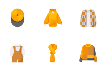 Autumn Clothes Icon Pack