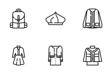 Autumn Clothes Icon Pack