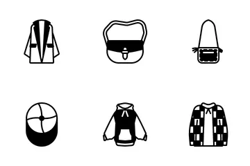 Autumn Clothes Icon Pack