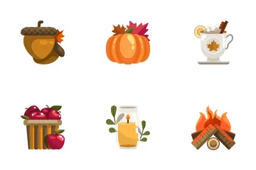 Autumn Season Icon Pack