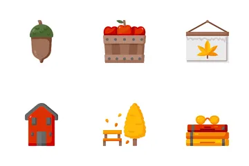 Autumn Season Icon Pack