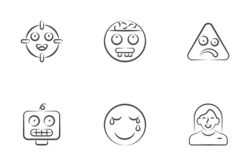 Avatar And Emoji Icon Pack