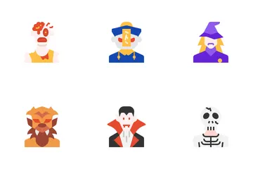 Avatar de terror Paquete de Iconos