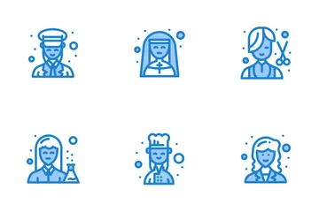 Avatar femenino Icon Pack