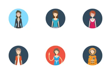 Avatar femminile Icon Pack