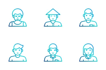 Avatar Pacote de Ícones