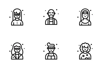 Avatar Pacote de Ícones