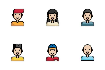 Avatar Profile Picture Icon Pack
