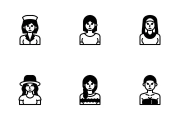 Avatar-Woman Icon Pack
