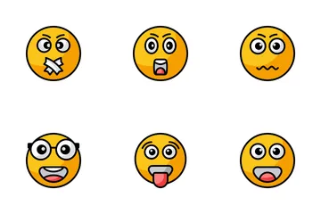 Avatare und Smileys Symbolpack