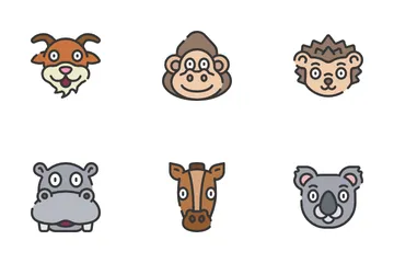 Avatars d'animaux Pack d'Icônes
