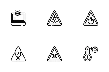 Avertissement Pack d'Icônes