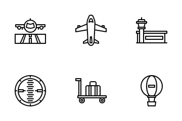 Aviation & Airport Icon Pack