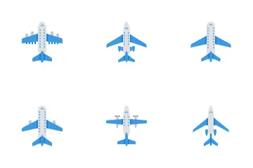 Avion Pack d'Icônes