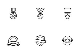 Award And Medal Icon Pack